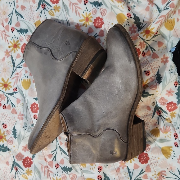 Frye Womens Carson Piping Ankle Boots Size 6 - Picture 8 of 9